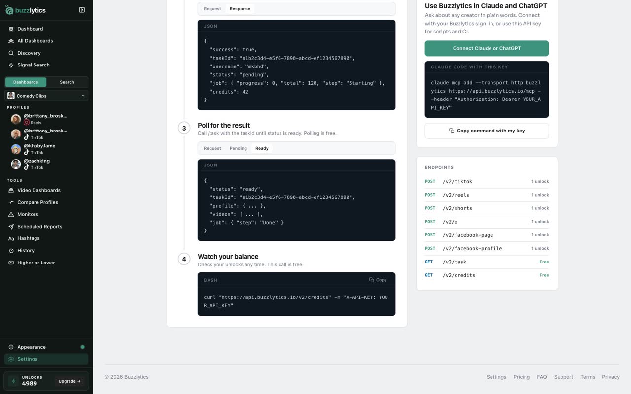 Endpoints and balance