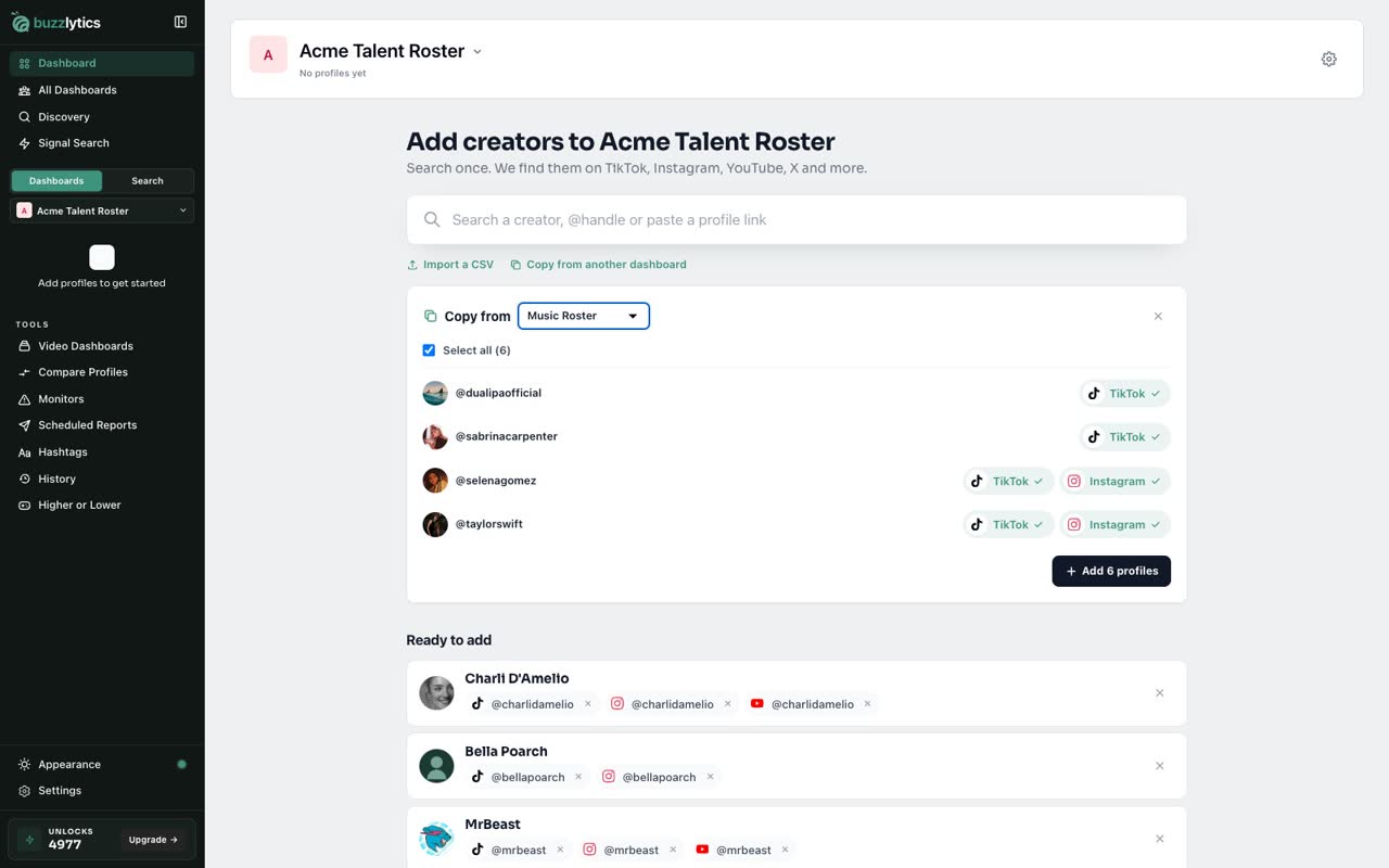 Copy from another dashboard