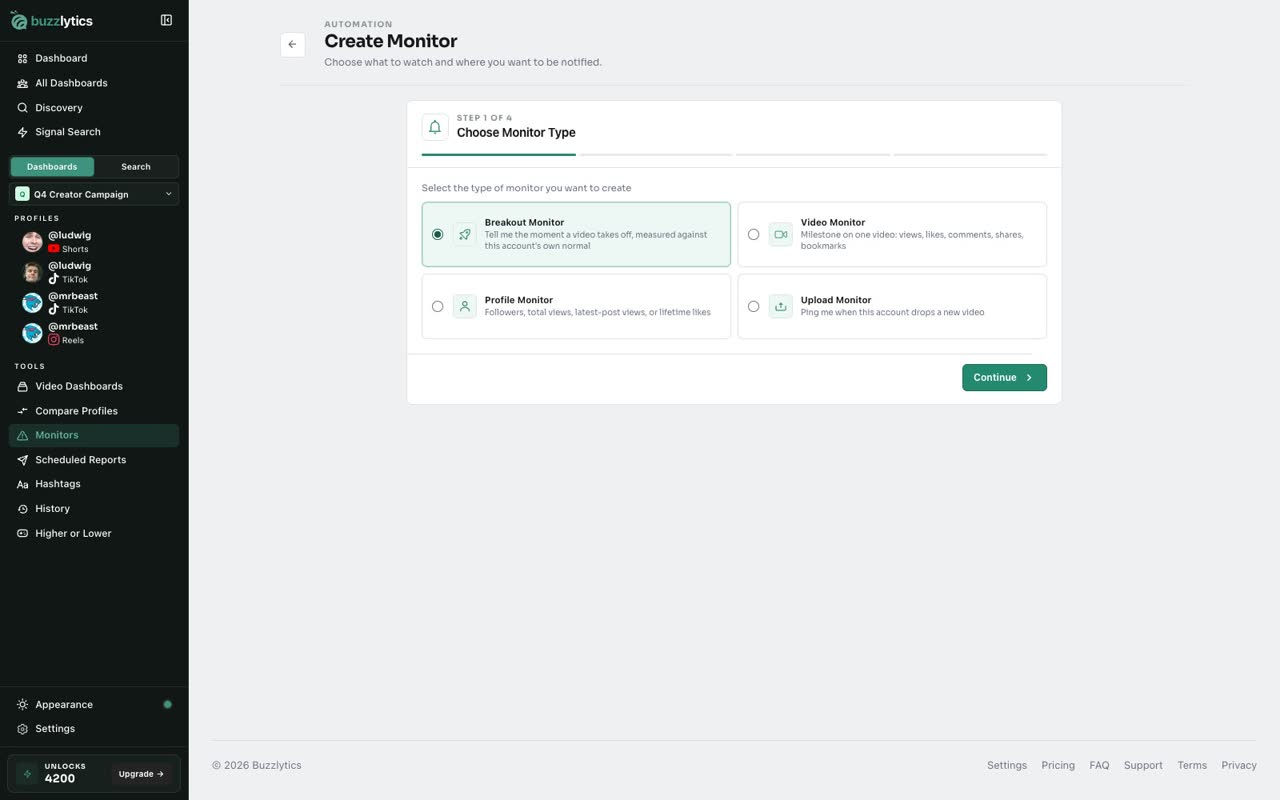 Get alerts with monitors
