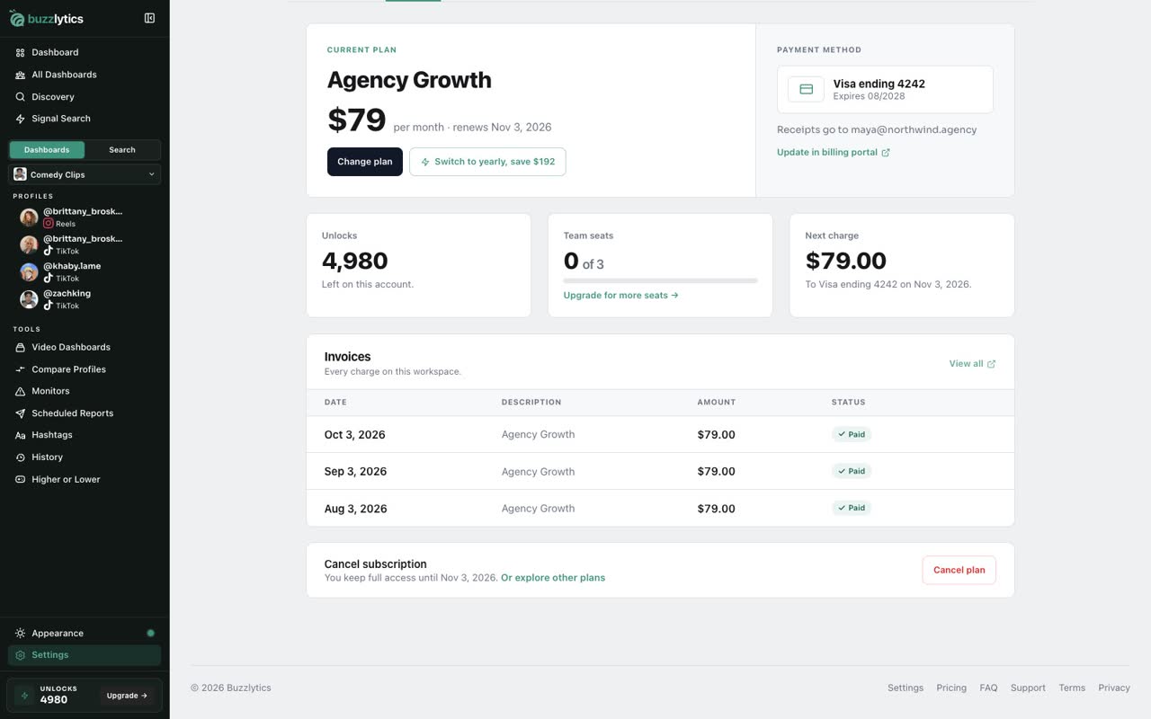 Find your invoices