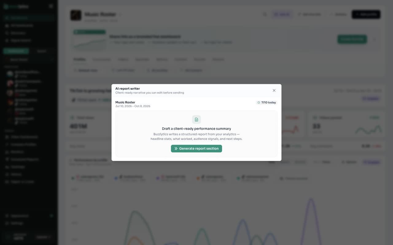 Write client summary