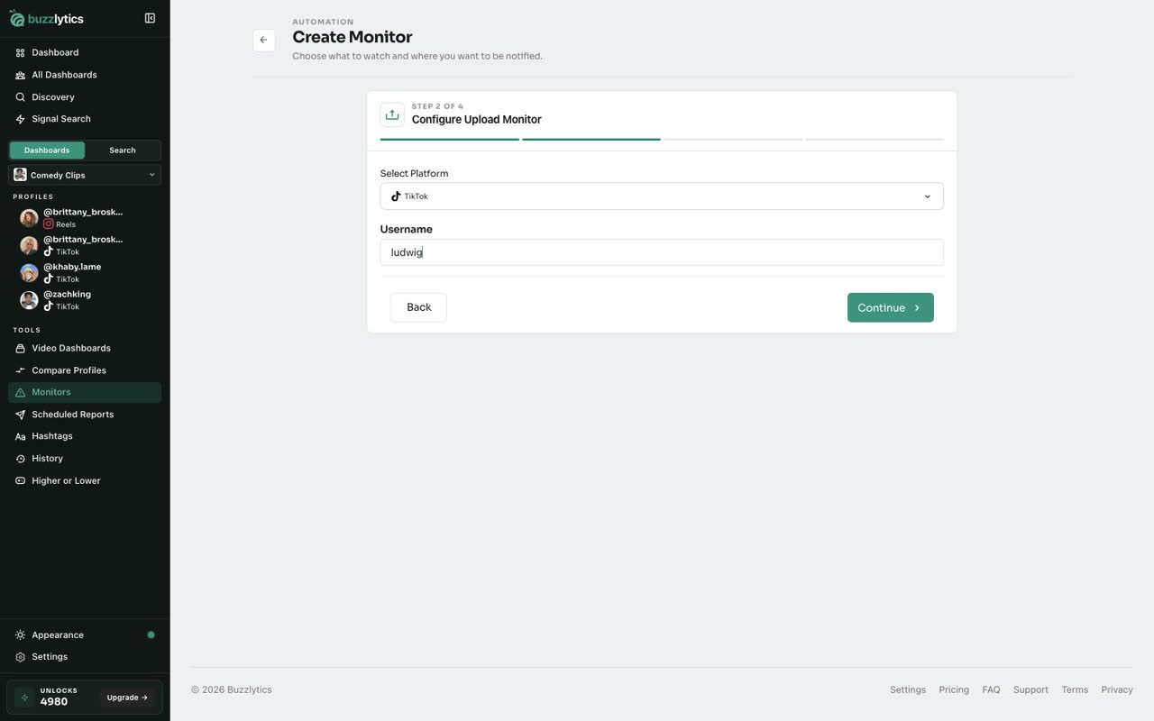 Create a monitor