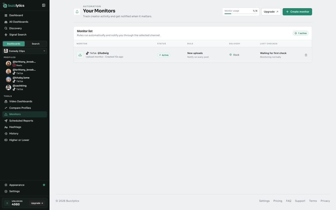 Alerts land in your channel